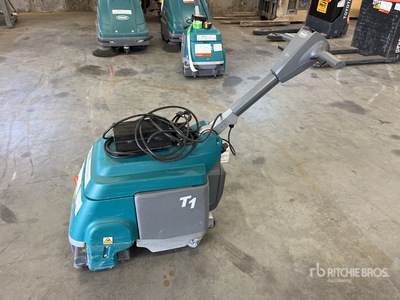 2021 Tennant T1B Walk-Behind Electric Rechargeable Fregadora de Suelos