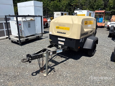 2023 Doosan C185WDO-T4F 185 cfm Mobile 21 gal Air Compressor