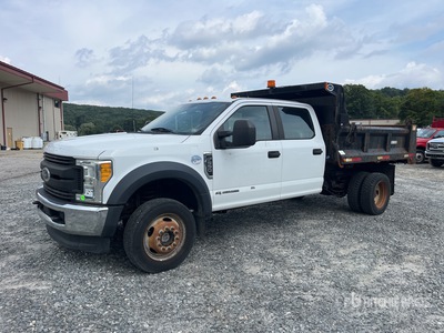 2017 Ford F-550 XL 4x4 Crew Cab S/A Dump Truck