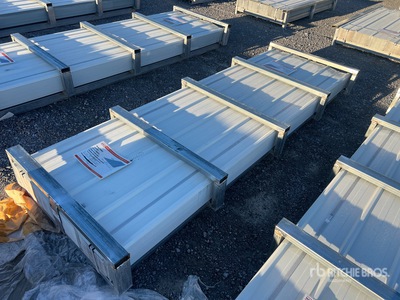 Quantity of (200) 2025 SUNTOP S3048C Corrugated PPGI Steel Panels (Unused)