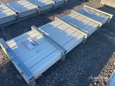 Quantity of (200) 2025 SUNTOP S3048C Corrugated PPGI Steel Panels (Unused)
