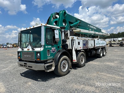 2004 Schwing 2525-5/S42SX 42 m on 2004 Mack MR688S 8x4 Twin-Steer Concrete Pump Truck