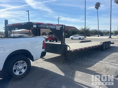 2024 Texas Pride 36 ft Tri/A Gooseneck Equipment Trailer