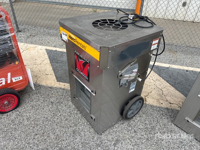 Hepa 2000 cfm Air Scrubber Filtros