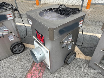 Hepa 2000 cfm Air Scrubber Filtros