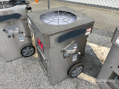 Hepa 2000 cfm Air Scrubber Filtros