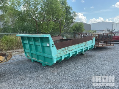 Light Green Truck Dump Body