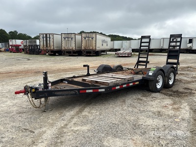 2021 MMDI 614SLTD 14 ft T/A Equipment Trailer