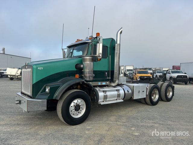 Camion Miniature Kenworth T800 1:87 TSH #661 - Tandem Rouge - Neuf