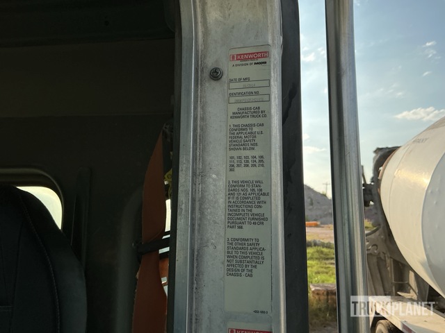 CAMIóN REVOLVEDOR 2015 KENWORTH