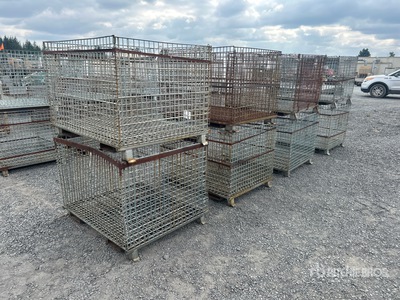 Quantity of (8) Wire Baskets