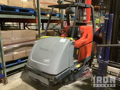 2018 Power Boss SW/SCR Ride-On Fregadora de Suelos