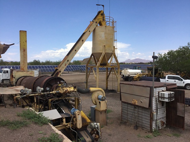 1980 Aedco 6026 Parallel Flow 120 ton / hour Asphalt Batch Plant
