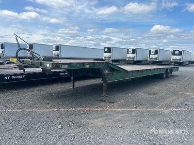 1988 Trail King 48 ft T/A Hydraulic Tail Trailer