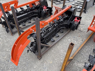 2025 GIYI GY-X39F 39 in Mini Trancheuse pour chargeuse à différentiel (Unused)
