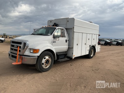 2007 Ford F-650 Super Duty Utility Truck