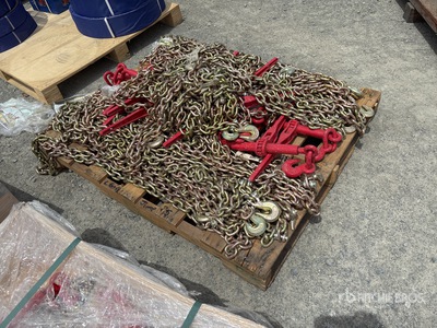 Quantity of 2025 HUNTER PRO HP-RBC9200 Ratchet Binders and Chains (Unused)