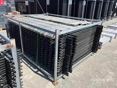 Quantity of (30) 2025 HUNTER PRO WLFT10-30P 10 ft x 7 ft Powder Coated Zaun (Unused)
