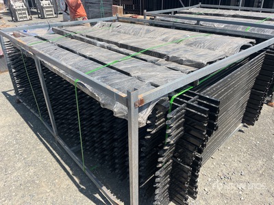 Quantity of (30) 2025 HUNTER PRO WLFT10-30P 10 ft x 7 ft Powder Coated Zaun (Unused)