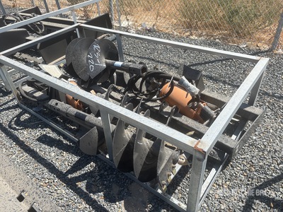 Quantity of (2) Crates of 2024 Wolverine ADB-13-1218R Skid Steer Auger