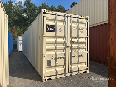 2025 40 ft High Cube Multi-Door Storage Container