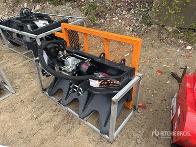 2025 ARTEER SS-15000G 15000 lb Skid Steer Winch Varios implementos minicargadora (Unused)