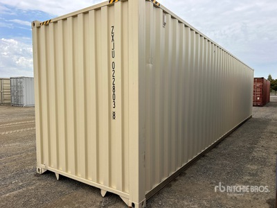 2025 40 ft High Cube Multi-Door Storage Container