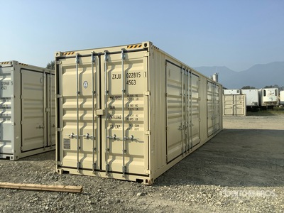 2025 40 ft High Cube Multi-Door Storage Container