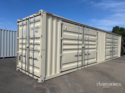 2025 40 ft High Cube Multi-Door Storage Container