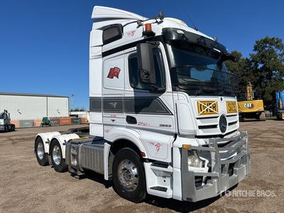 2018 Mercedes-Benz ACTROS 2653 6x4 Sleeper Prime Mover