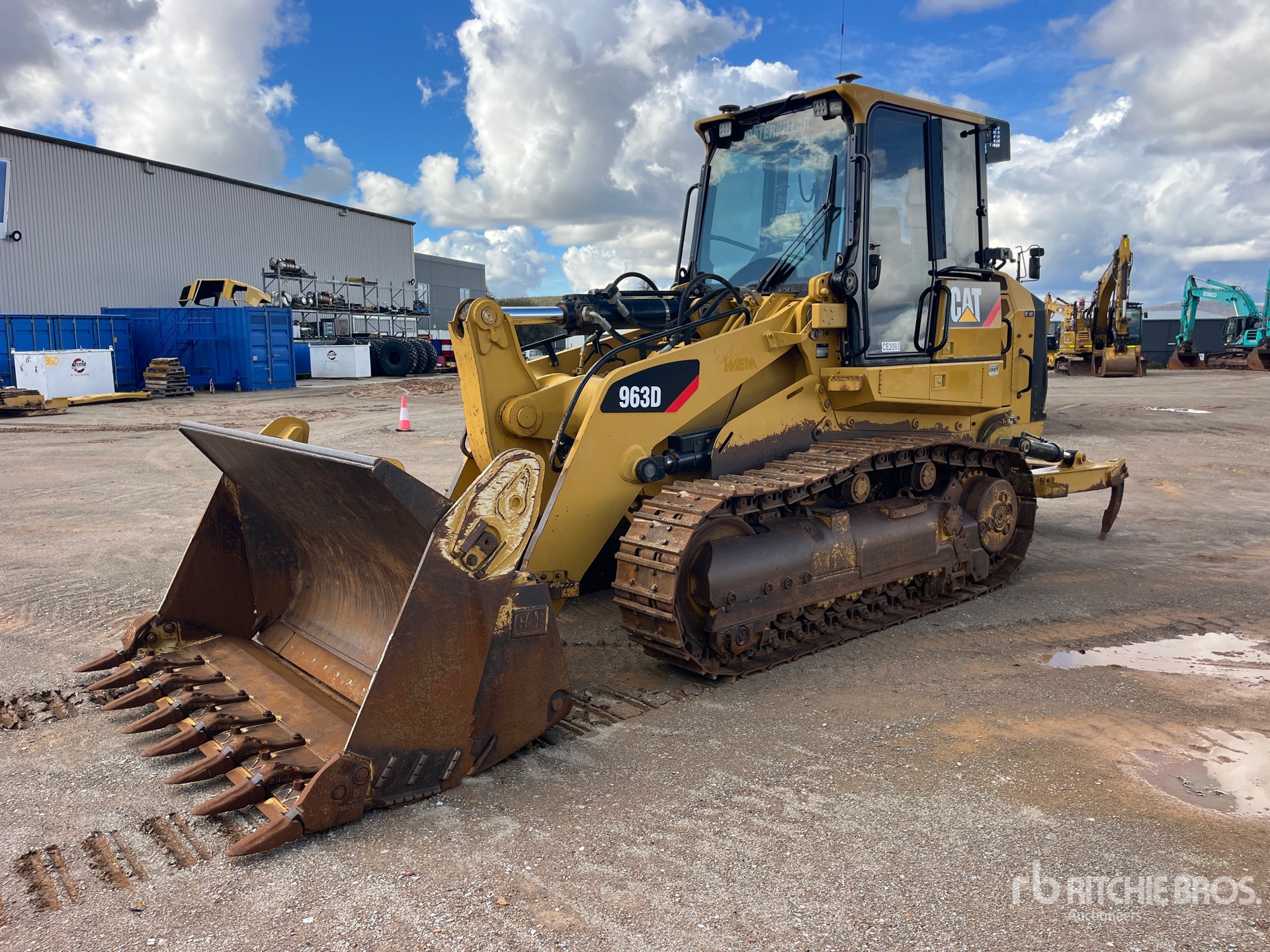 2013 Cat 963D Chargeuse à chenilles