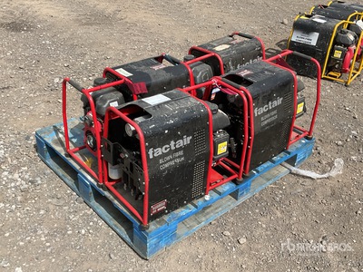 Quantity of (4) Fact air 9APED Mobile Blown Fibre Compresor de aire