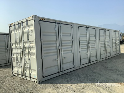 2025 40 ft High Cube Multi-Door Storage Container