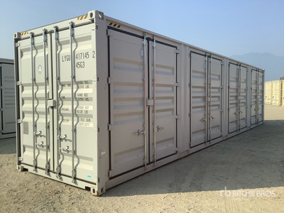 2025 40 ft High Cube Multi-Door Storage Container