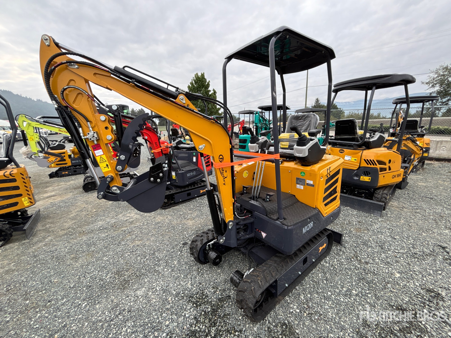2025 CFG MX20R Mini Excavator (Unused)