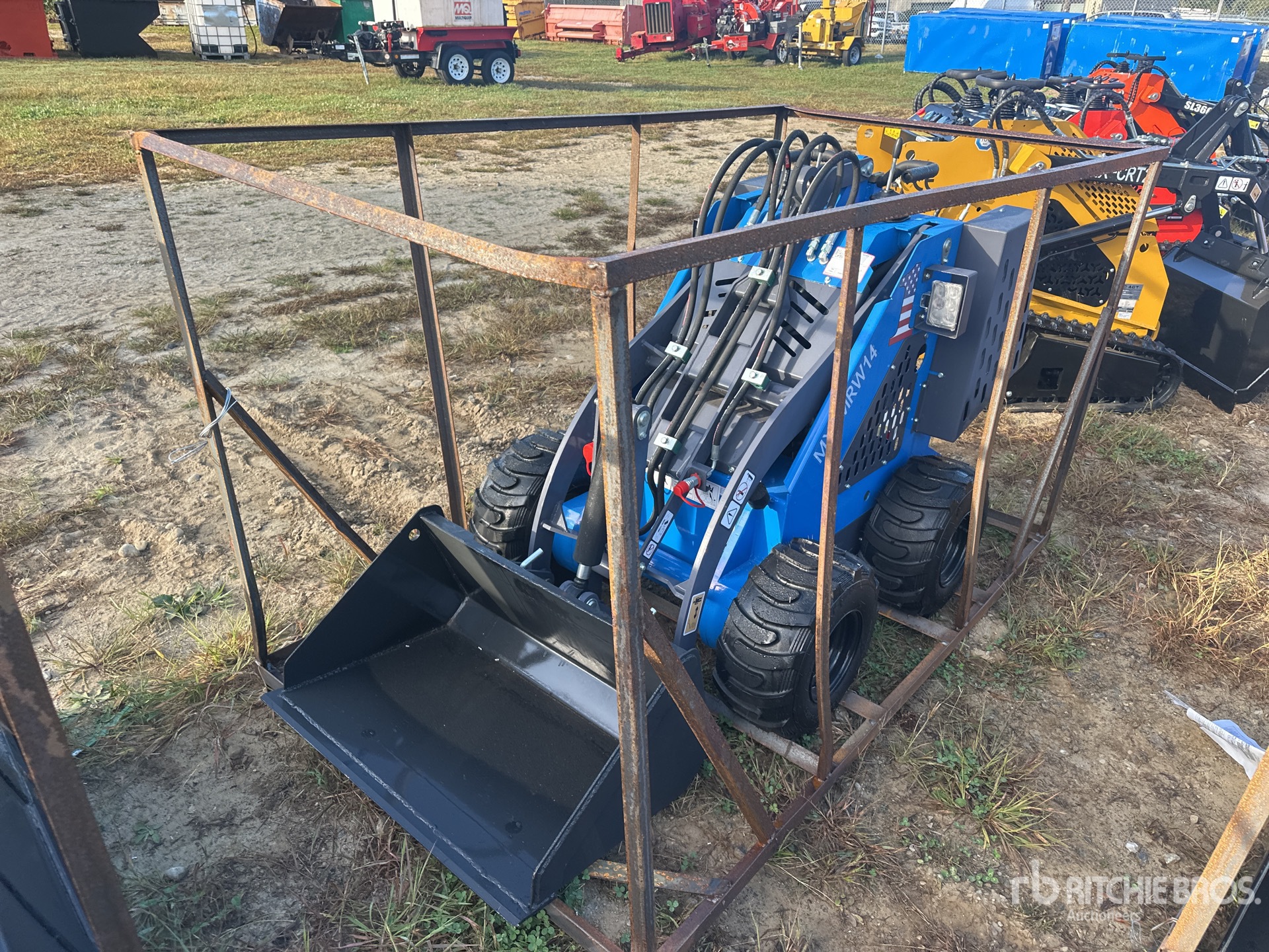 MINI CARGADOR SOBRE RUEDAS 2025 AGT MXMRW14