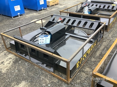 2025 Mower King SSRC 72 in スキッドステア ブラシ カッター - Fits skid (Unused)