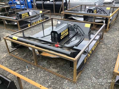 2025 Mower King SSRC 72 in スキッドステア ブラシ カッター - Fits skid (Unused)