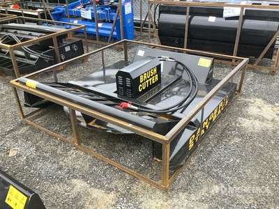 2025 Mower King SSRC 72 in スキッドステア ブラシ カッター - Fits skid (Unused)