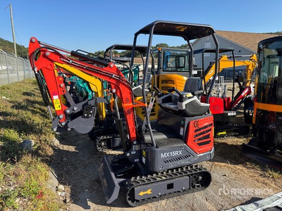 2025 CFG MX15RX Mini Excavator (Unused)