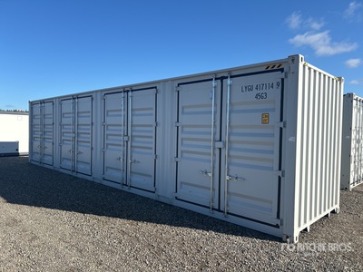 2025 40 ft High Cube Multi-Door حاويات تخزين