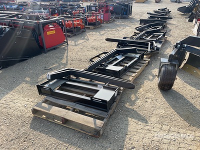 Quantity of (10) 2025 Mower King SA 48 in Skid Steer Forks (Unused)