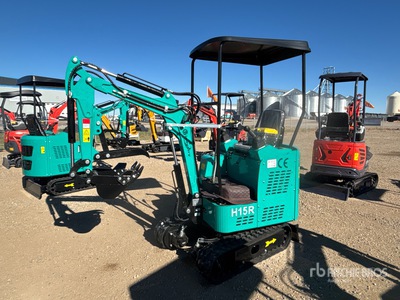 2025 CFG H15R Mini Excavator (Unused)