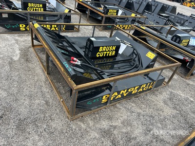 2025 Mower King SSRC スキッドステア ブラシ カッター (Unused)
