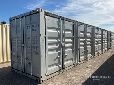 2025 40 ft High Cube Multi-Door Contenedor de almacenamiento