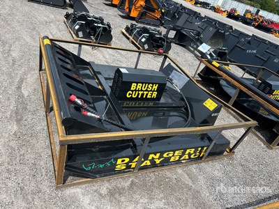 2025 Mower King SSRC スキッドステア ブラシ カッター (Unused)