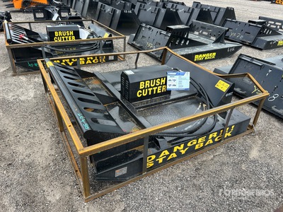 2025 Mower King SSRC スキッドステア ブラシ カッター (Unused)