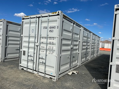 2025 40 ft High Cube Multi-Door Storage Container