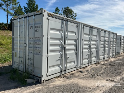 2025 40 ft High Cube Multi-Door Contenedor de almacenamiento