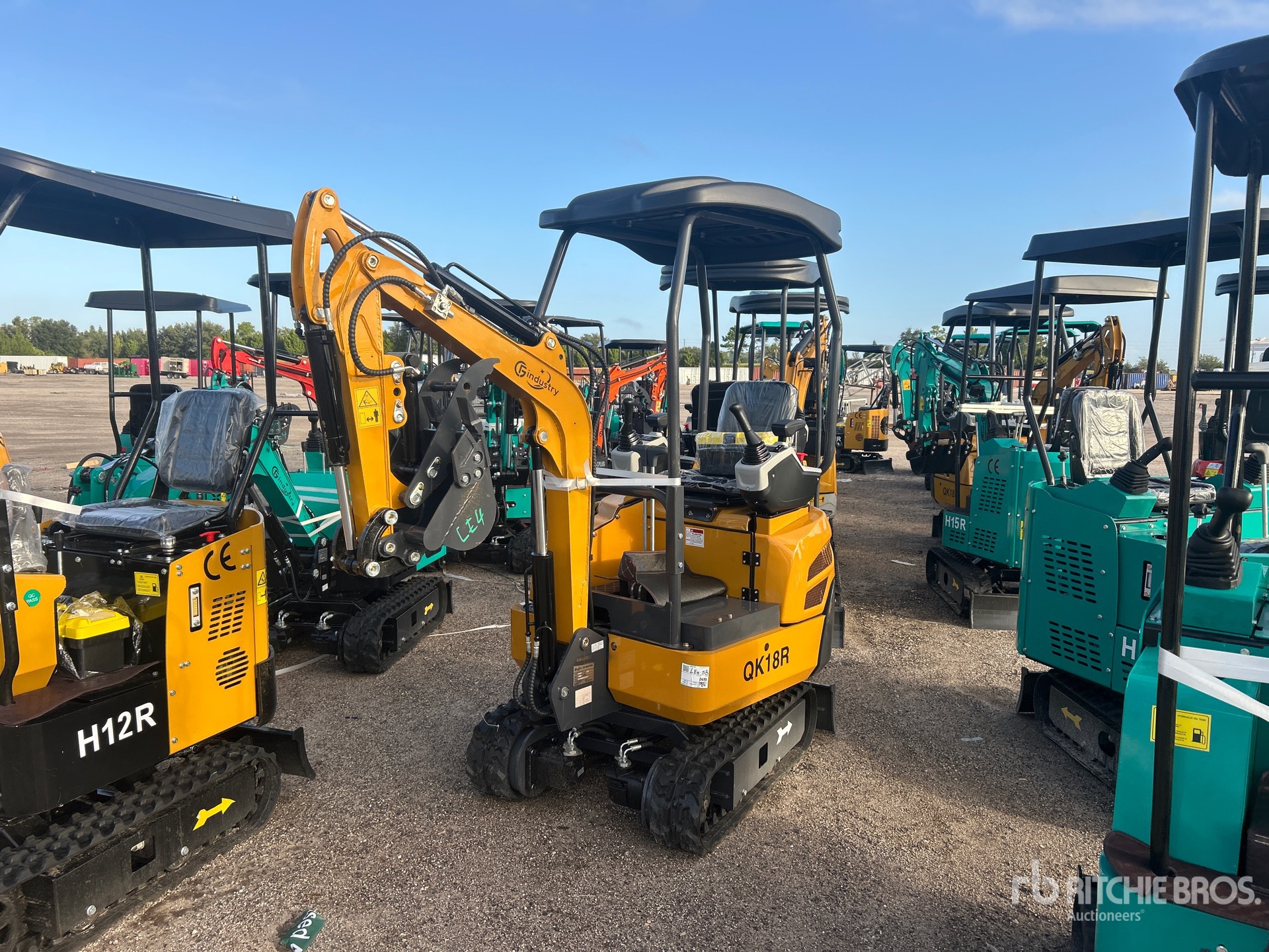 2025 CFG QK18R Mini Excavator (Unused)
